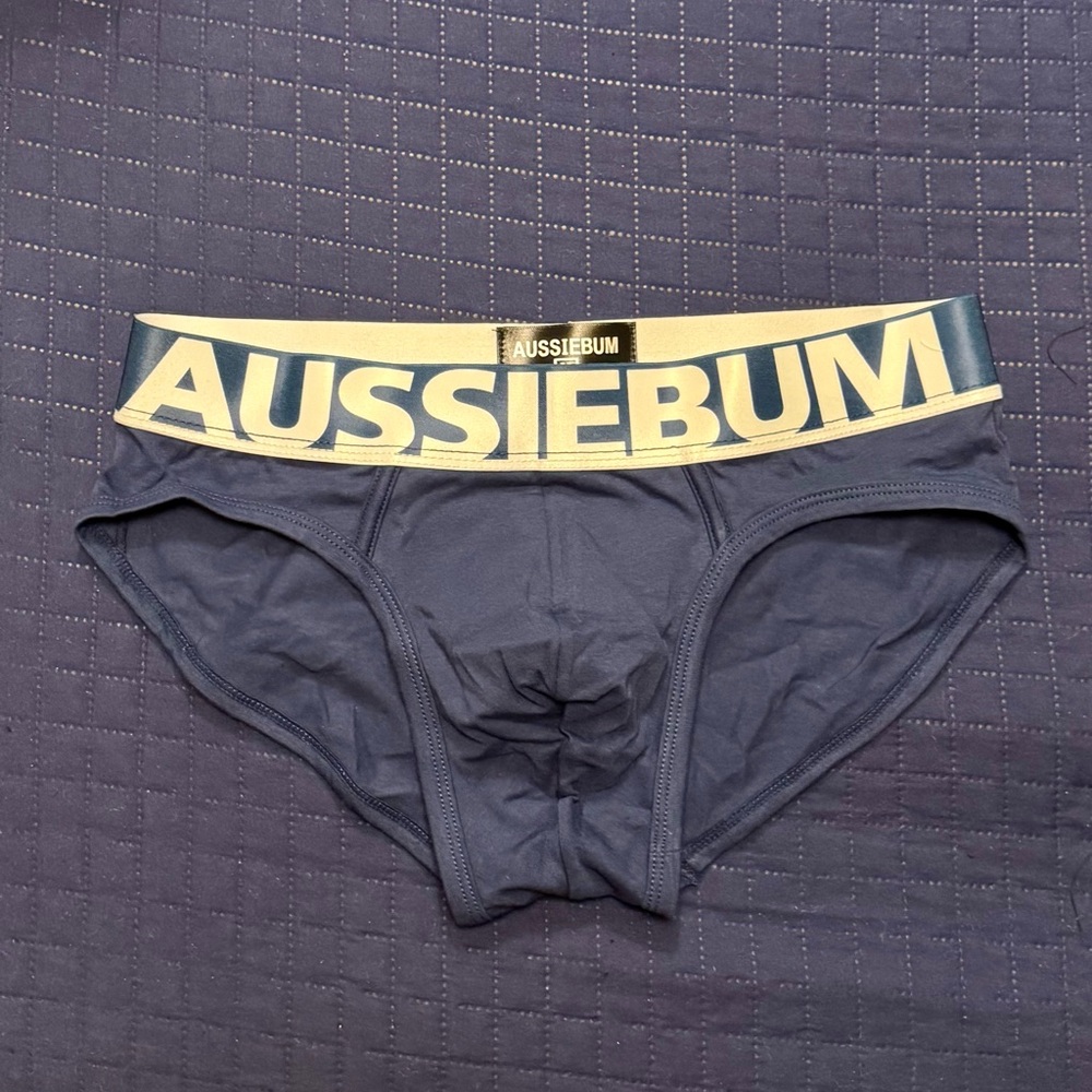 AussieBum Navy Briefs. Medium. New.